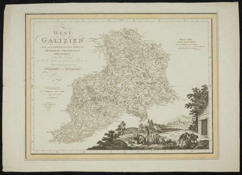 Mapa Nowej Galicji