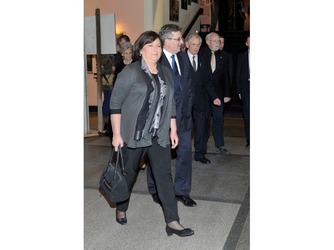 W stylu prezydentowej - Anna Komorowska w marcu 2011 roku
