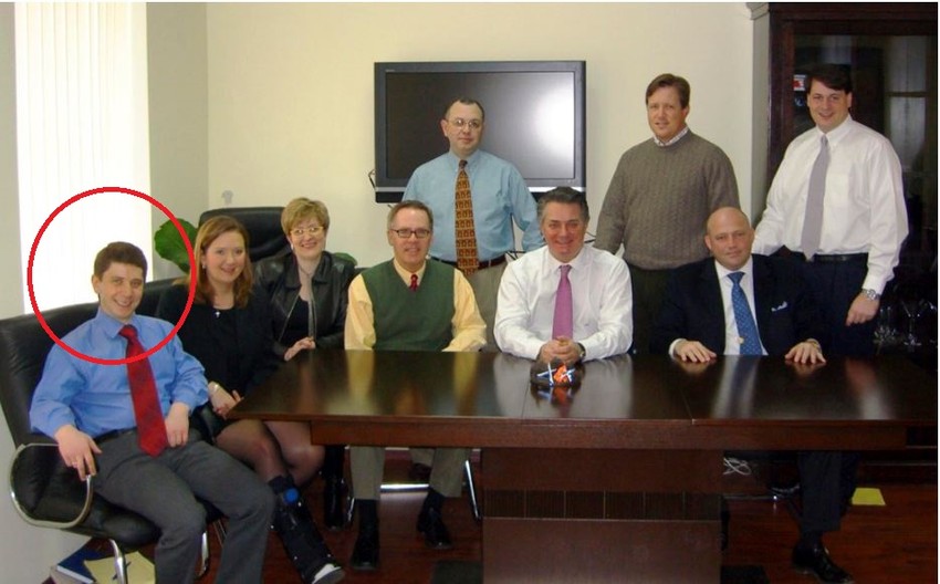 Konstantin Kilimnik (zaokružen) sa Manafortom