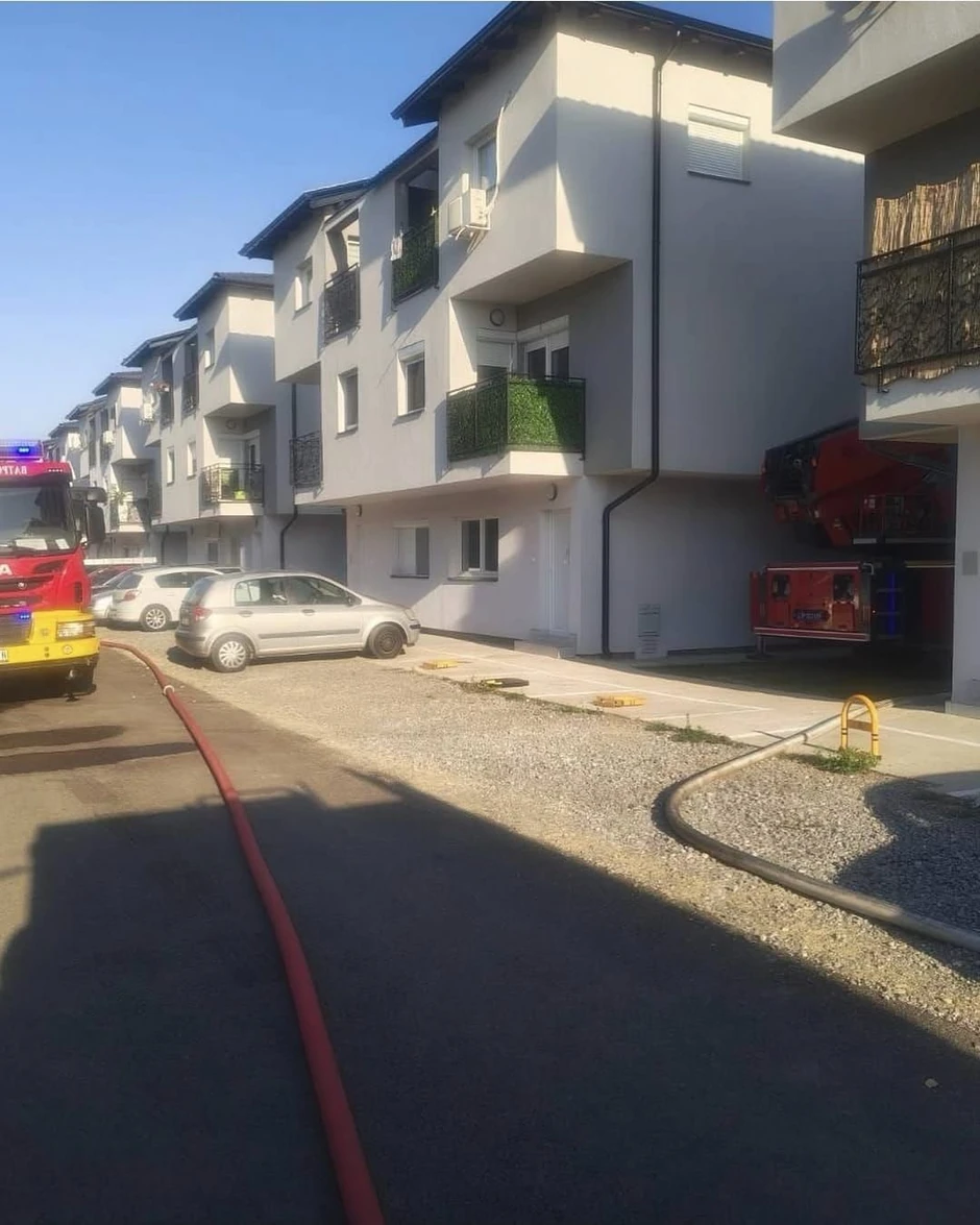 Požar u Novom Sadu