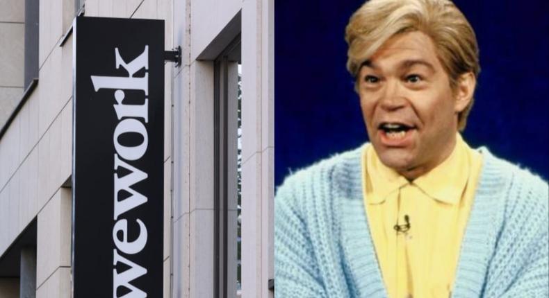 WeWork, like Stuart Smalley, believes it's good enough, smart enough, and doggone it people like it.Sean Gallup / Getty / NBC Universal