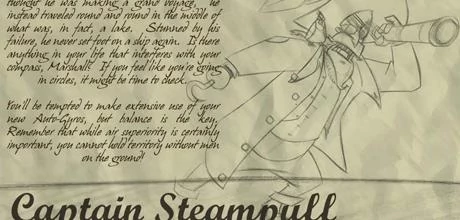 Screen z gry "Steam Brigade"