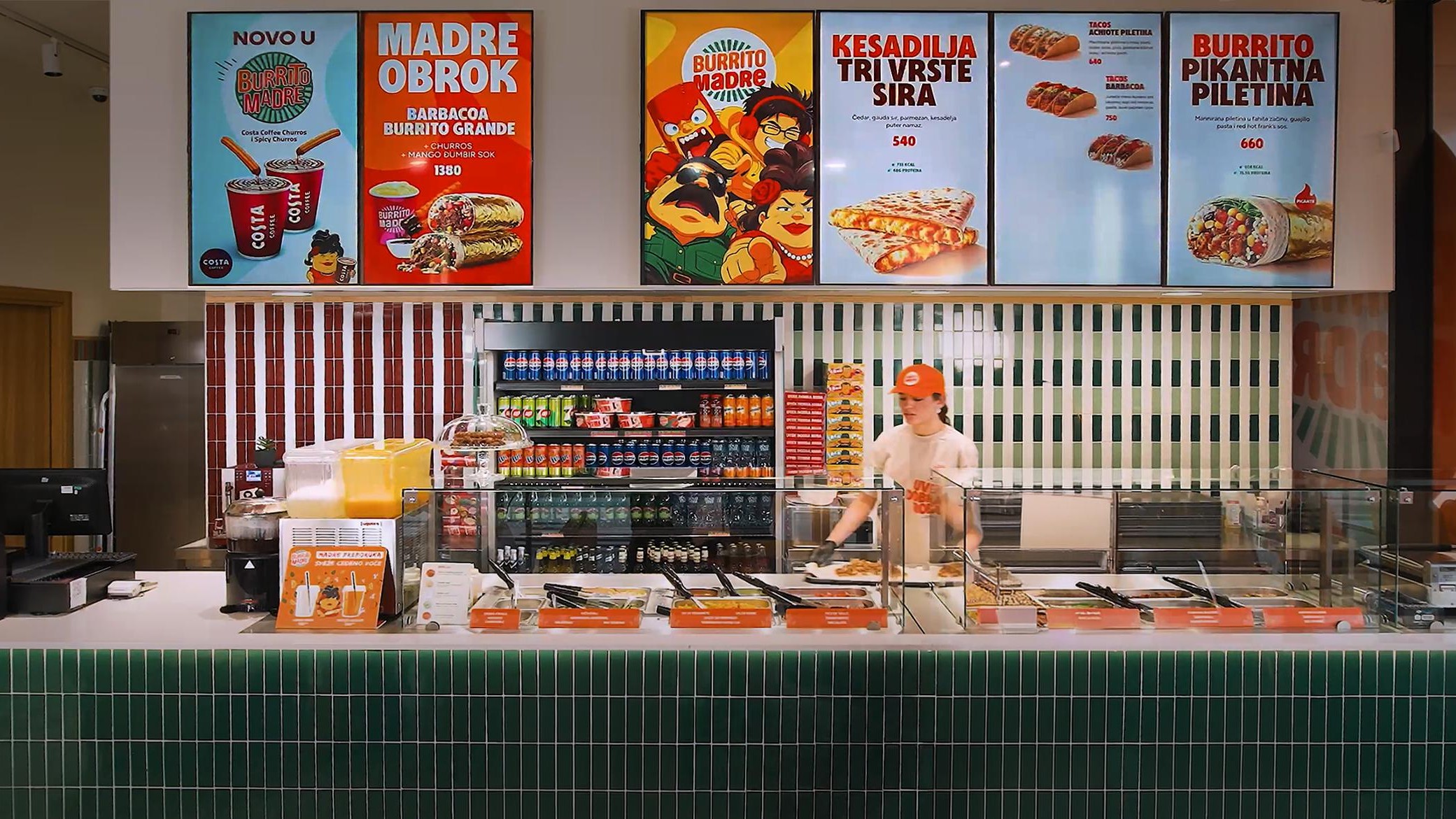 Burrito Madre intră în România cu o alternativă la fast-food-ul clasic: preparate de inspirație mexicană, în peste un milion de combinații