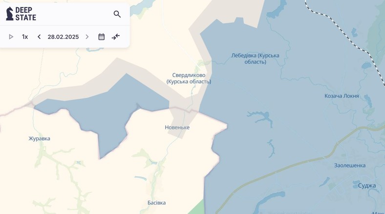 mapa Deep State
