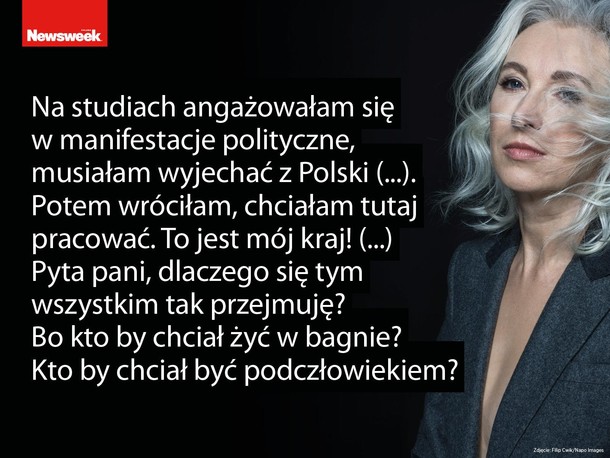 Manuela Gretkowska feminizm Czarny Protest prawa kobiet