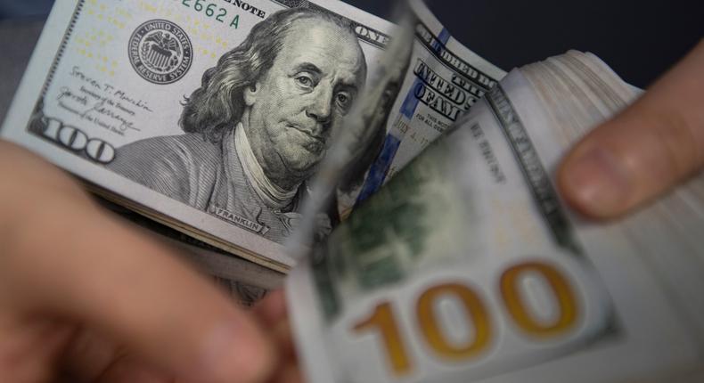 Dollar américain (images d'illustration). CFOTO/Future Publishing via Getty Images