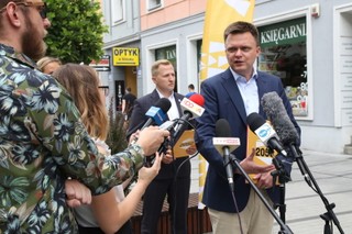 Hołownia chce rozmawiać z Tuskiem o Polsce 'po PiS-ie'