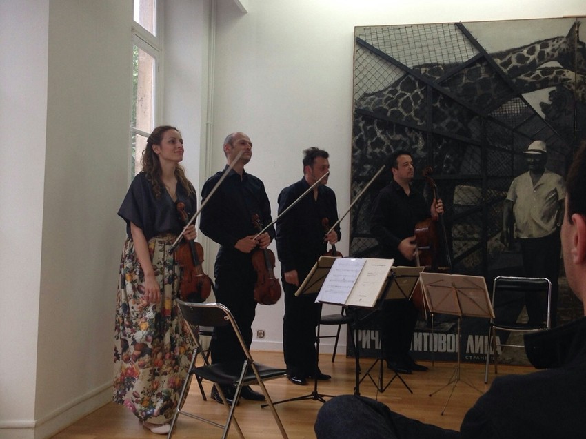 Kvartet u Srpskom kulturnom centru u Parizu