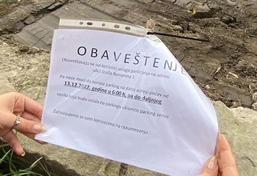 obaveštenje