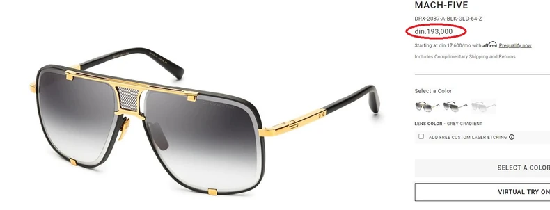 Dita MACH-FIVE naočare