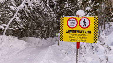 Wysoki poziom zagrożenia lawinowego w Austrii