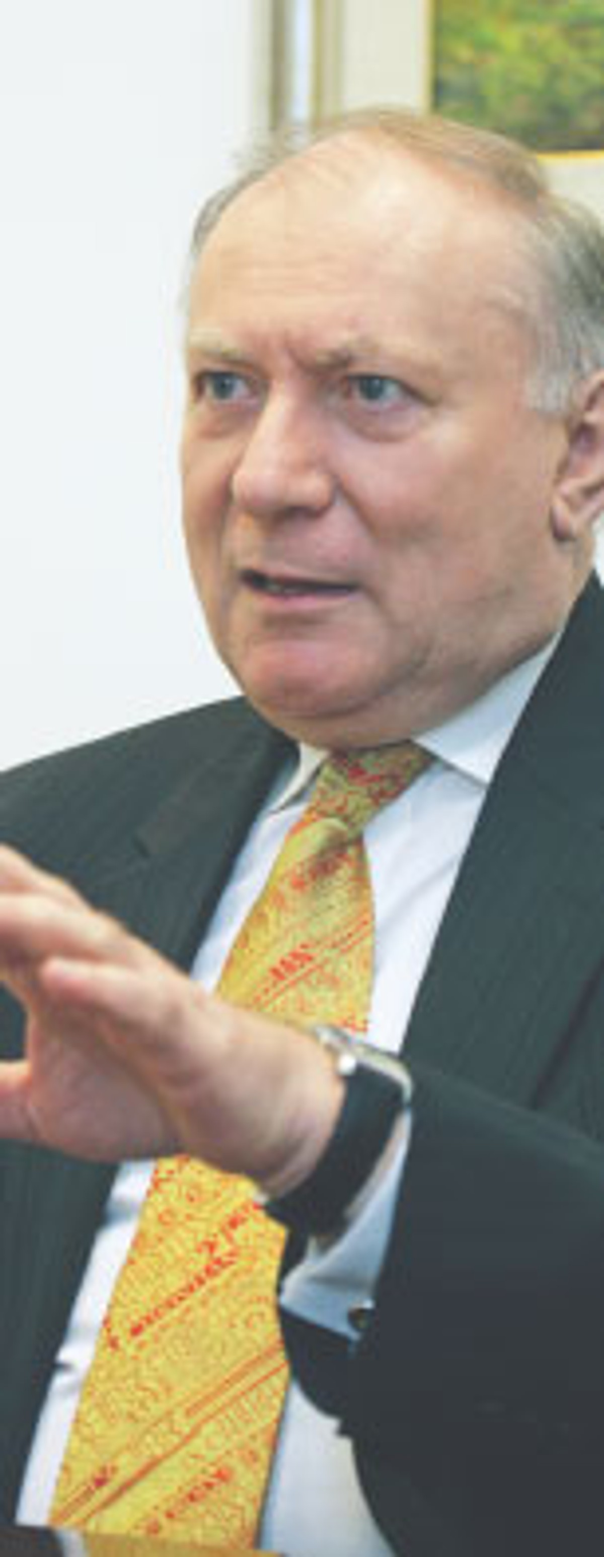 Marianem Nogą, członkiem Rady Polityki Pieniężnej Fot. Wojciech Górski