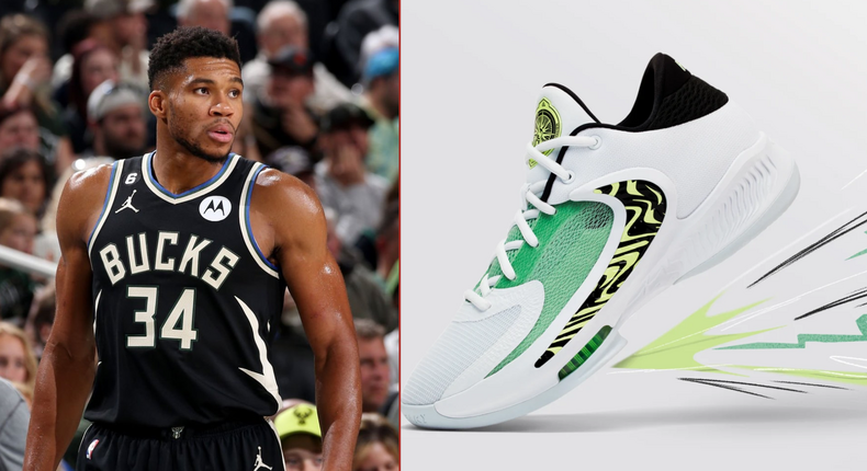 Giannis x Nike for the Zoom Freak 4