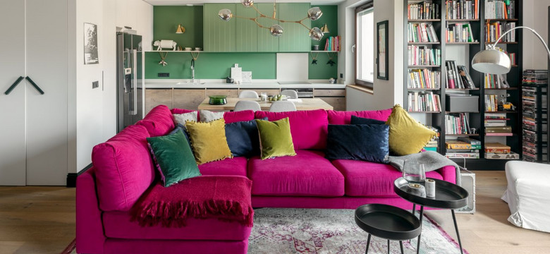 Mieszkanie pełne kolorów - zobaczcie piękny apartament we Wrocławiu