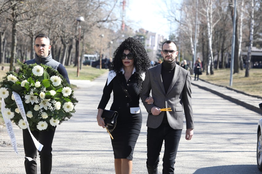 Sahrana Saše Popovića