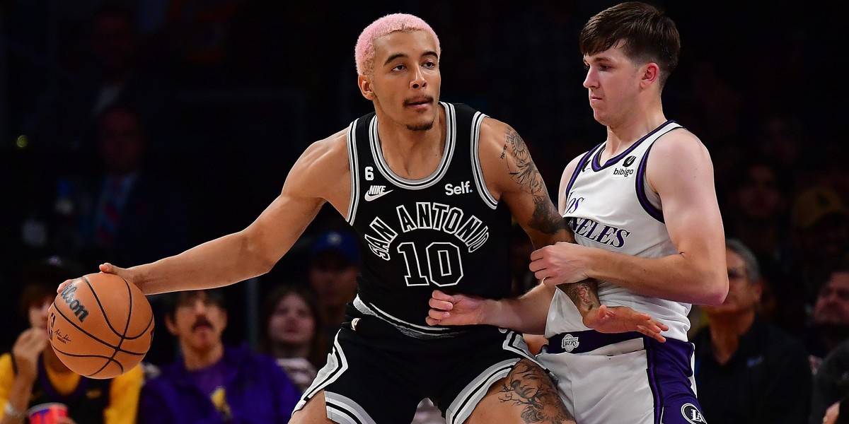 San Antonio przegrało, ale Jeremy Sochan zaliczył kolejnych 21 minut w NBA