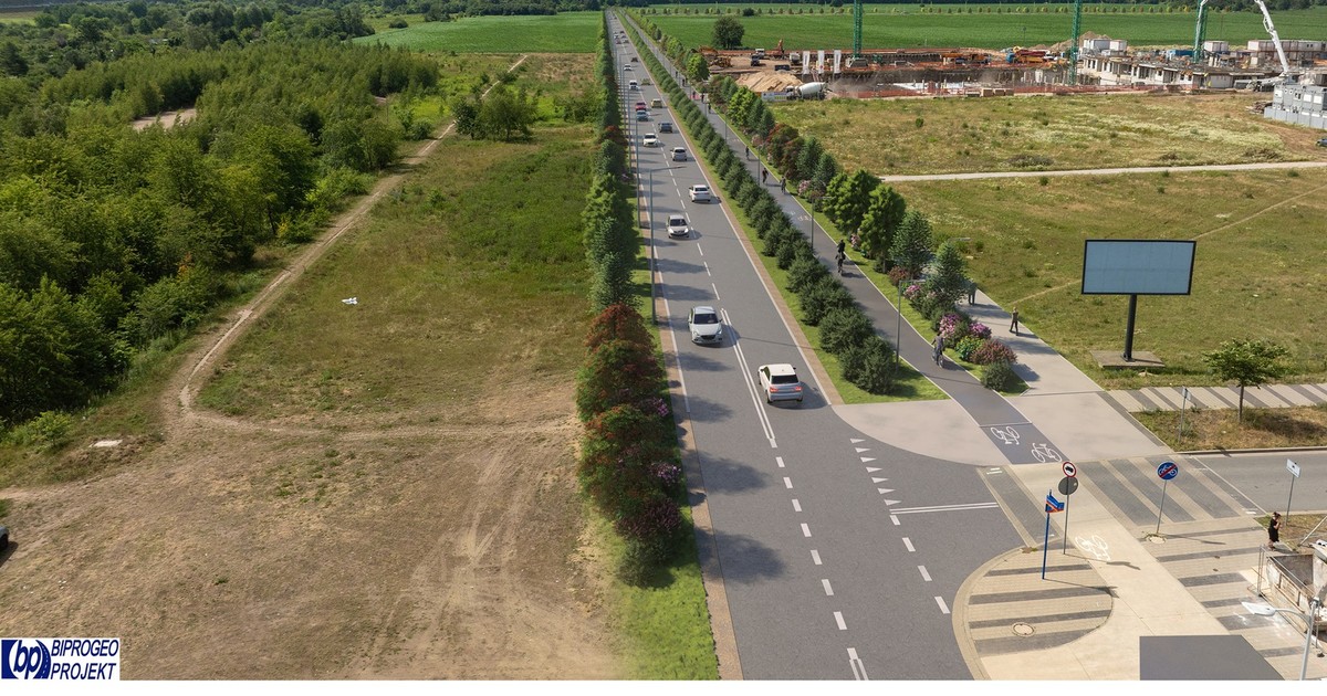 9 milionów za przedłużenie alei Architektów