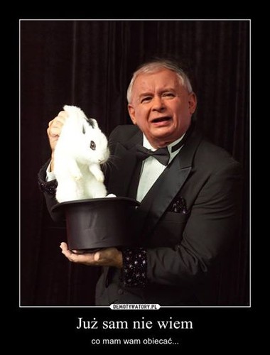 mem z Jarosławem Kaczyńskim