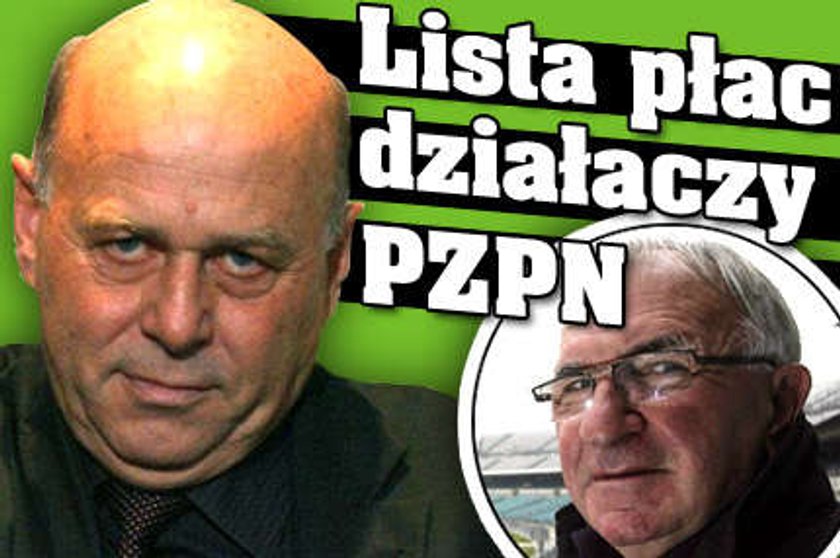 Lista płac działaczy PZPN