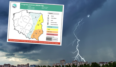 Sobota z kolejną porcją groźnych nawałnic. "Możliwe liczne szkody materialne"