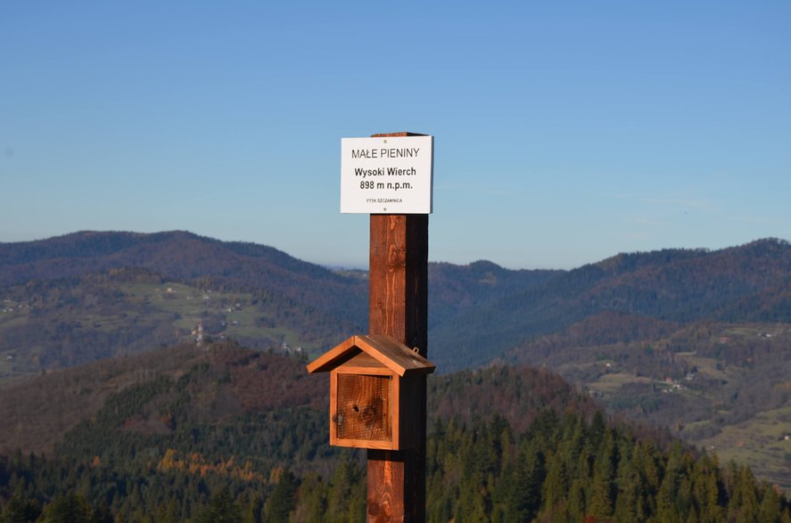 Wysoki Wierch. Małe Pieniny. 