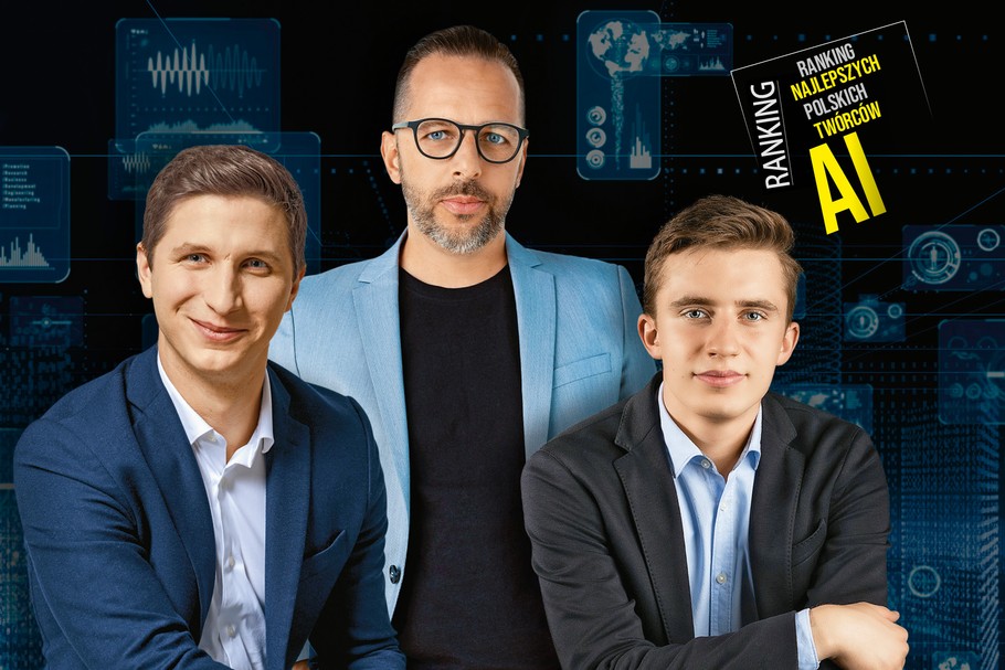 Od lewej: Rafał Modrzewski (Iceye), Hugo Chróst (Solvemed), Michał Matuszewski (Ailis Care).