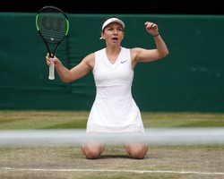 Pierwszy triumf Simony Halep na Wimbledonie! W finale nie dała szans Serenie Williams
