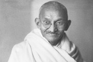 Mahatma Gandhi, ok. 1940 r.