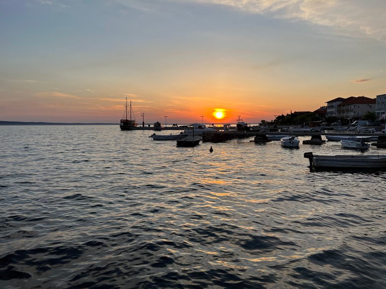 Miasteczko Starigrad, Chorwacja. 