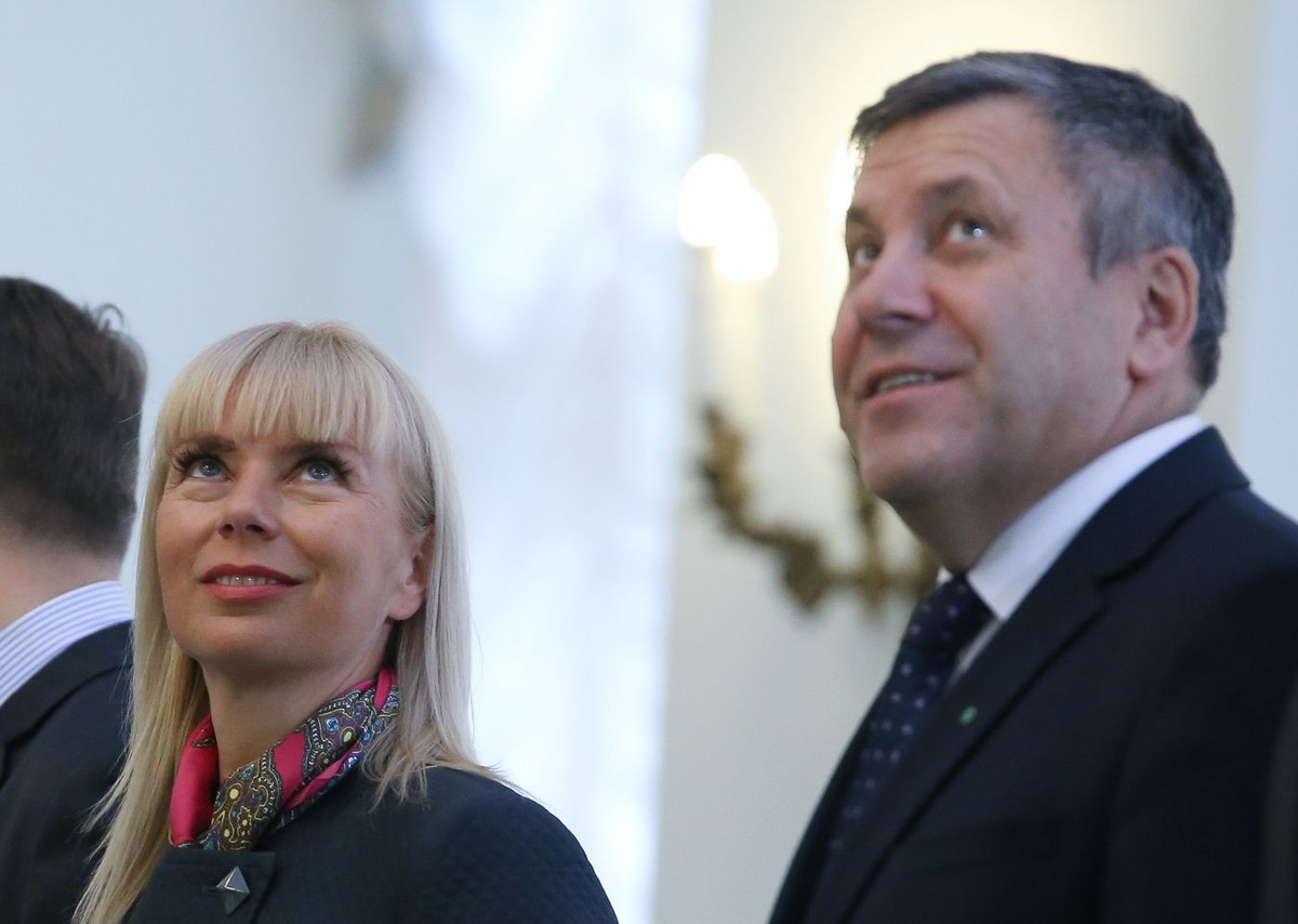 Elżbieta Bieńkowska i Janusz Piechociński