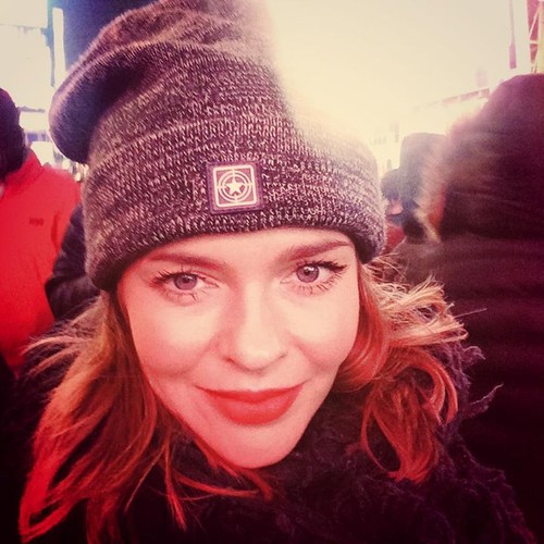 Edyta Herbuś w Nowym Jorku