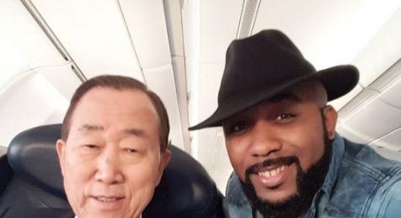 Banky W, Ban Ki Moon