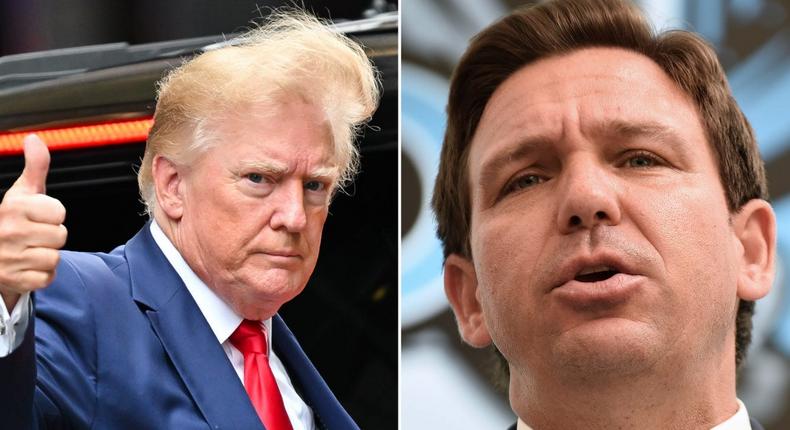 Trump mocks DeSantis' crowds and boasts he got more votes