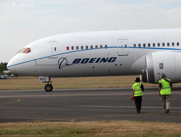 Boeing 787 Dreamliner podczas Farnborough Air Show w lipcu 2010 r.