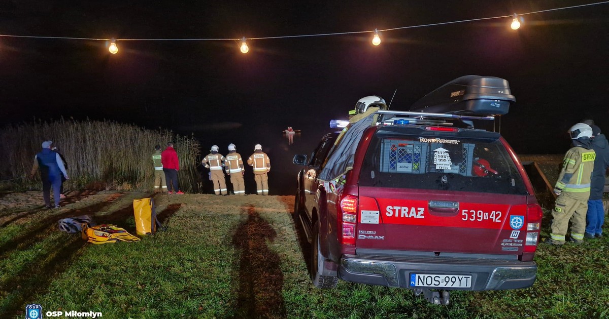Samochód za 300 tysięcy złotych utonął w Wińcu. Policja bada okoliczności zdarzenia