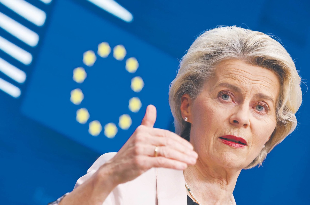 Chadeczka Ursula von der Leyen stoi dziś na czele KE