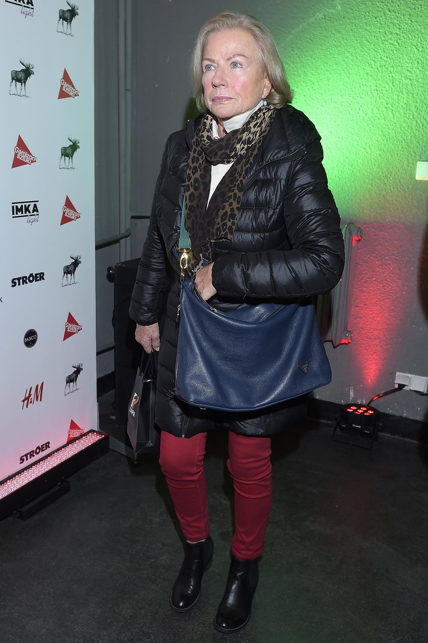 Bożena Dykiel wróciła po chorobie na salony