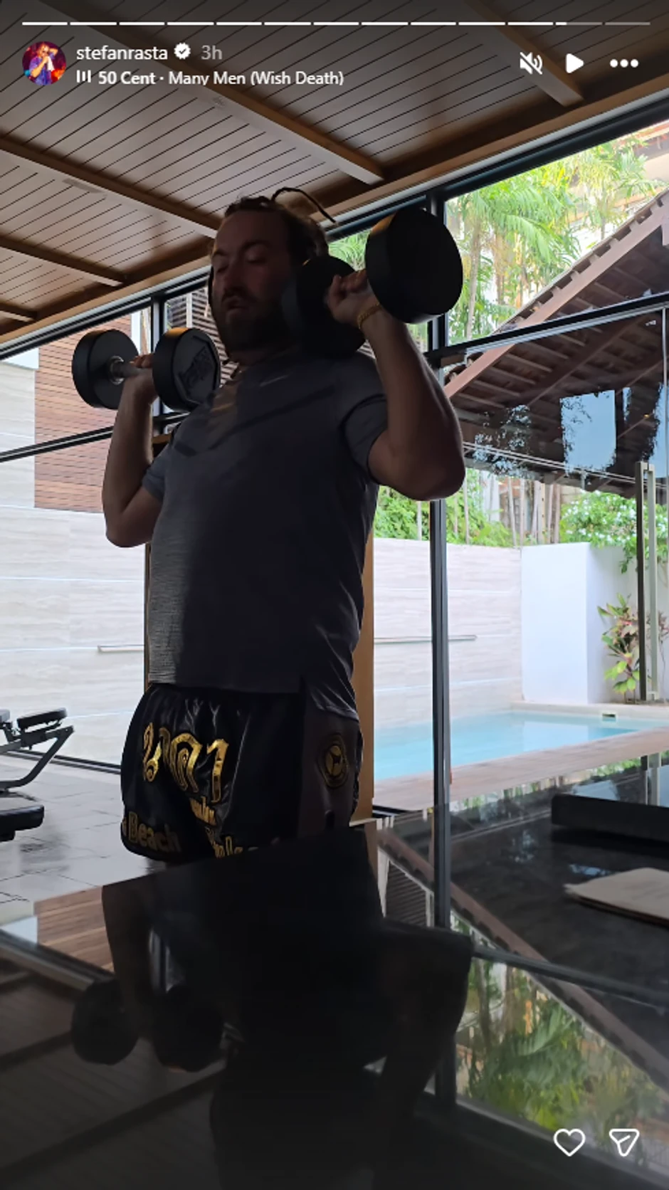 Rasta trenira na Tajlandu