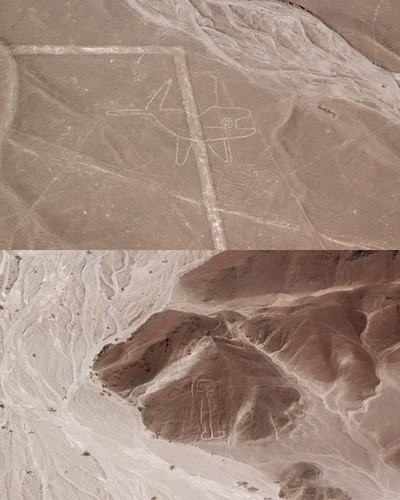 Tajemnicze rysunki na płaskowyżu Nazca w Peru