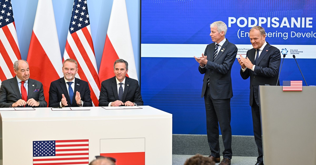 Подписано новое соглашение с США о строительстве польской атомной электростанции. Таск: Это лучше, чем предыдущая версия.