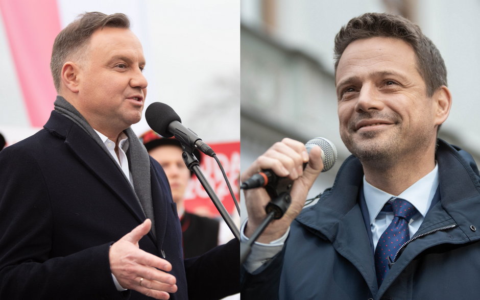 Andrzej Duda i Rafał Trzaskowski