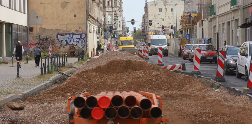 Łódź jednym z najbardziej zakorkowanych miast na świecie! Właśnie zaczynają się remonty kolejnych ulic. Zobacz, gdzie