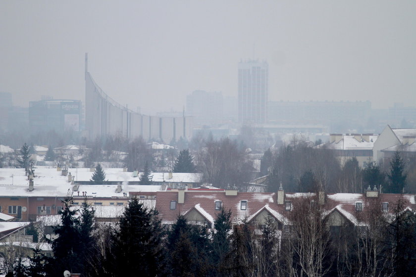 Smog nad Rzeszowem