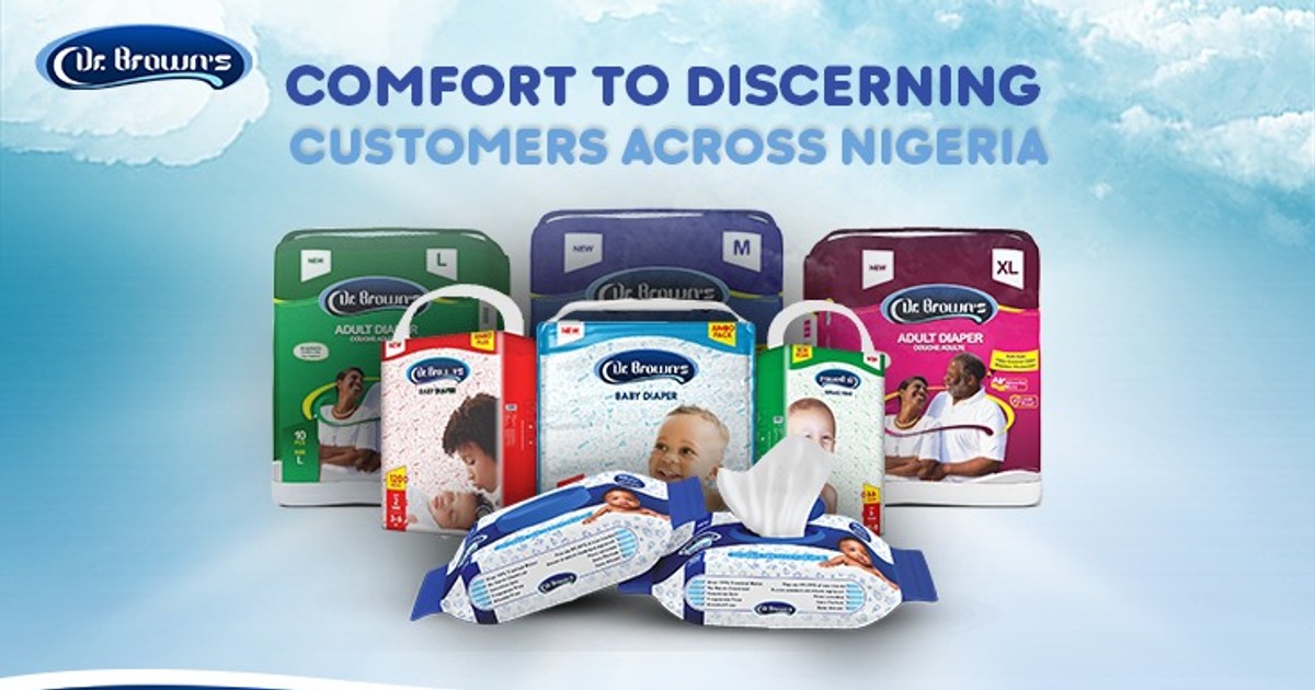 Dr Browns range of baby wipes, diapers, and towel underpads bring an