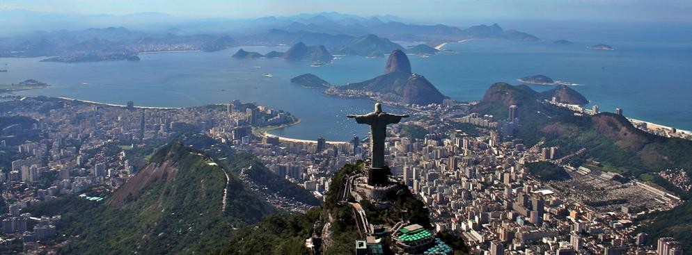 3. miejsce: Rio de Janeiro – miasto w południowo-wschodniej części Brazylii nad Atlantykiem. Położone na skraju wyżyny, wśród wzgórz, m.in. znana 