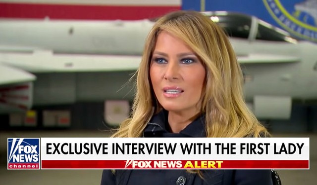 Mi a fene történik Melania Trump hajszínével?