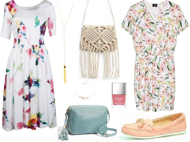 Modna fauna i flora na lato. STYLIZACJE