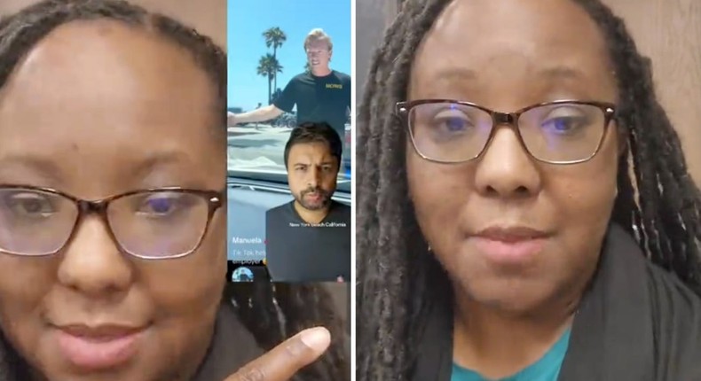 Deena Saunders-Green defended her employee when his worst moment went viral.@deenasgreen/TikTok