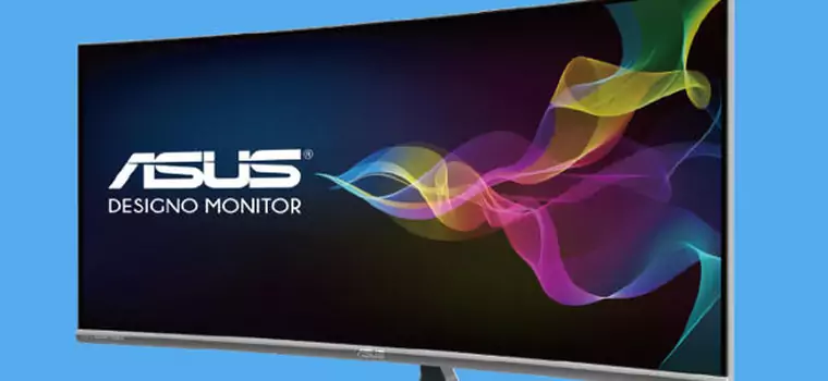 ASUS Designo Curve MX38VQ - zakrzywiony monitor IPS 37,5" (CES 2017)