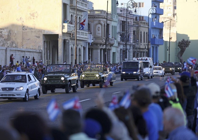 Uroczystości pogrzebowe Fidela Castro